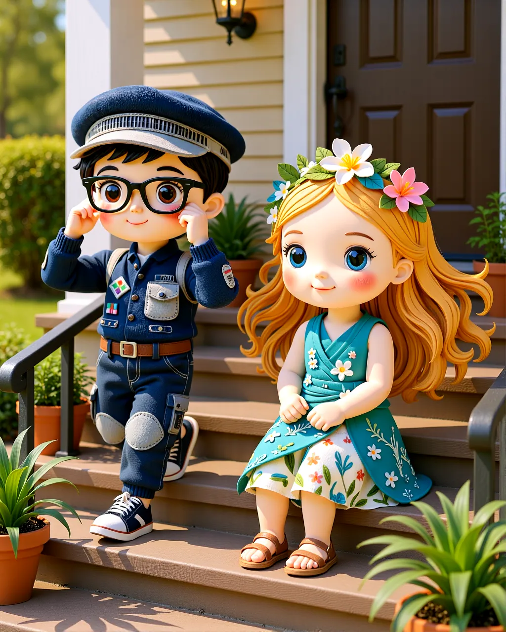 The Gentle Watchers of Harmony Street — scene 1