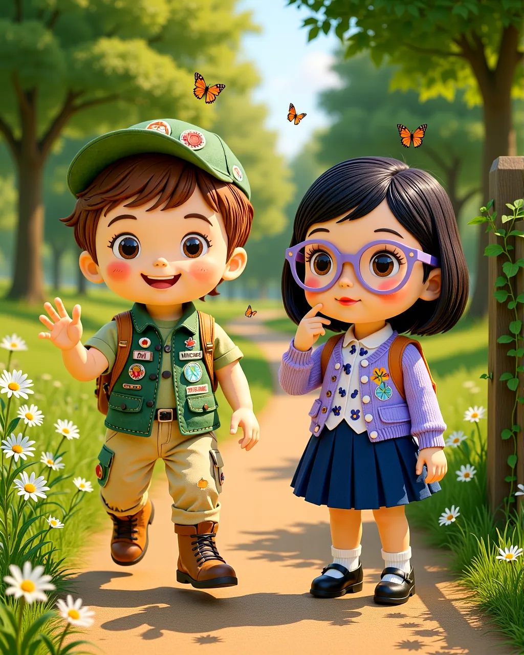 The Garden of Gentle Wishes — scene 1