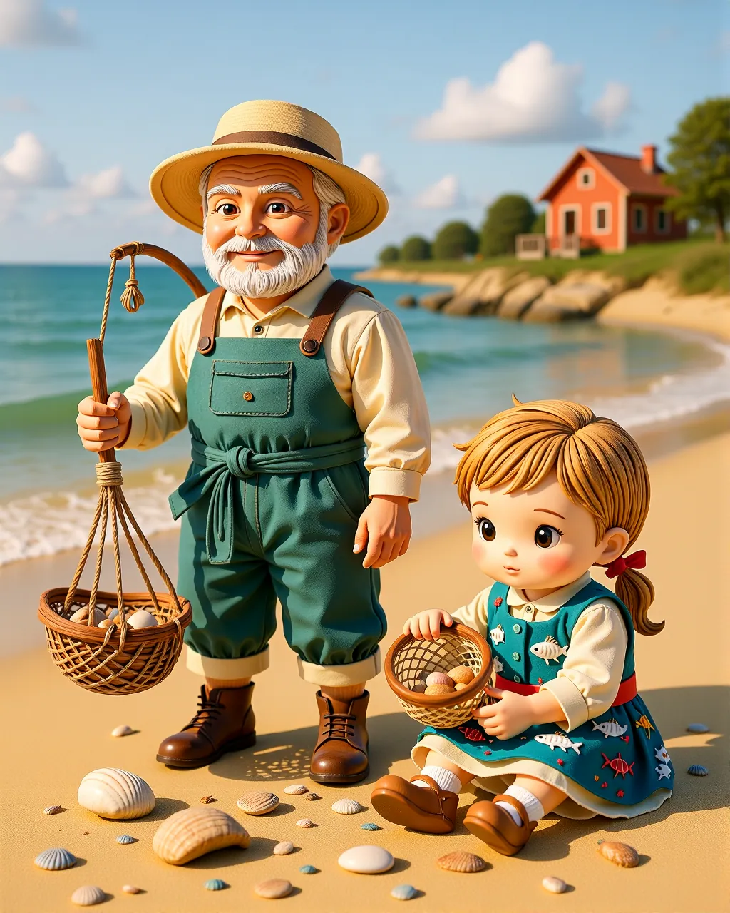 The Fisherman and the Magic Fish — scene 1