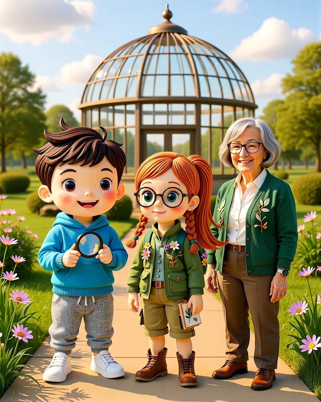 The Butterfly Conservatory of Hidden Hearts — scene 1