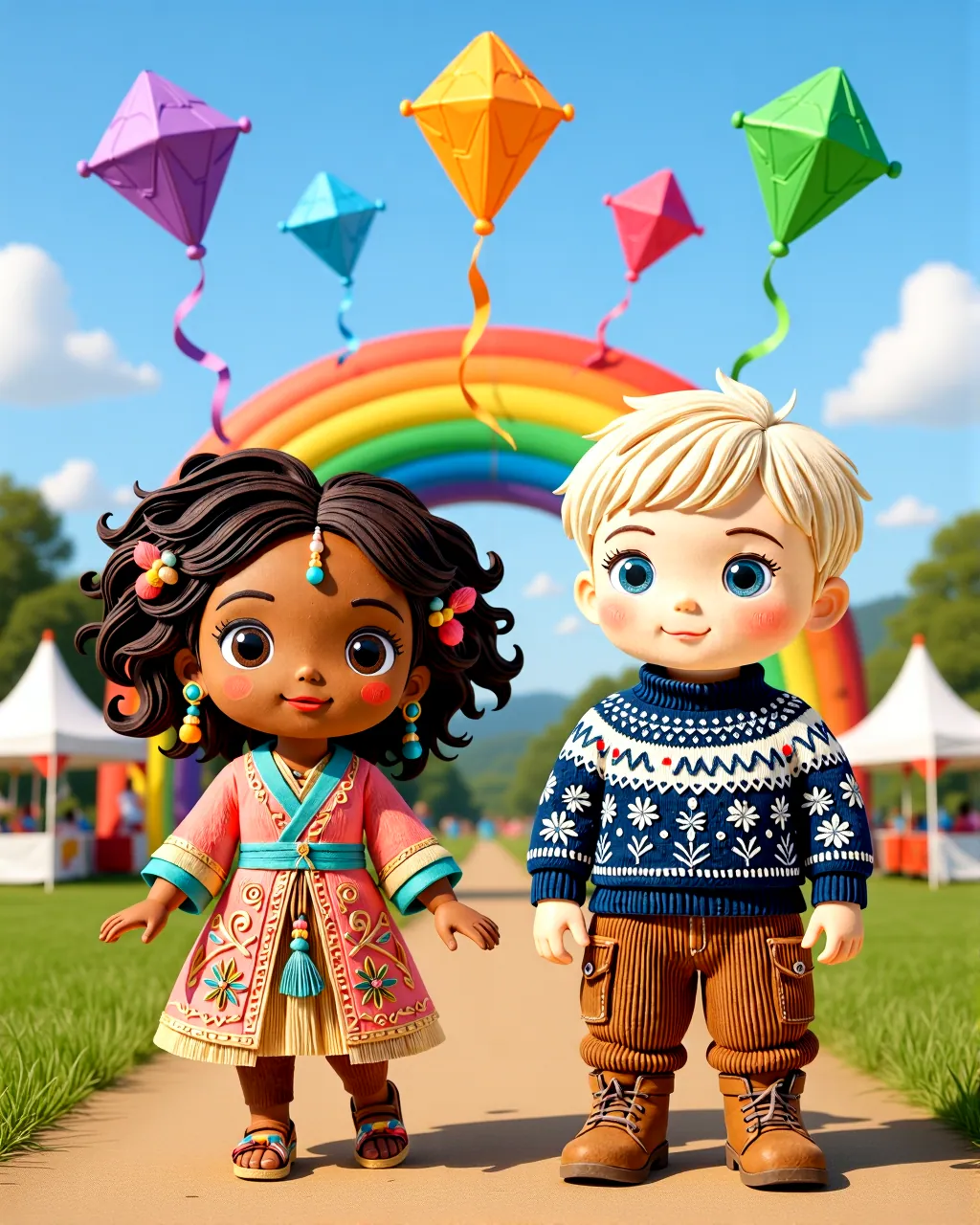 The Rainbow Kite Festival — scene 1