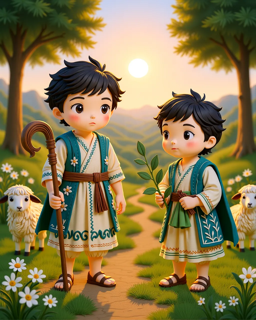The Boy Who Cried Wolf — scene 1