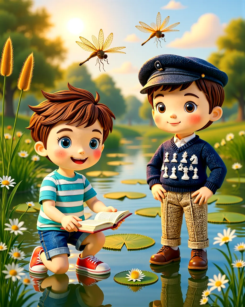 Cover of “The Pond That Remembers Every Word”