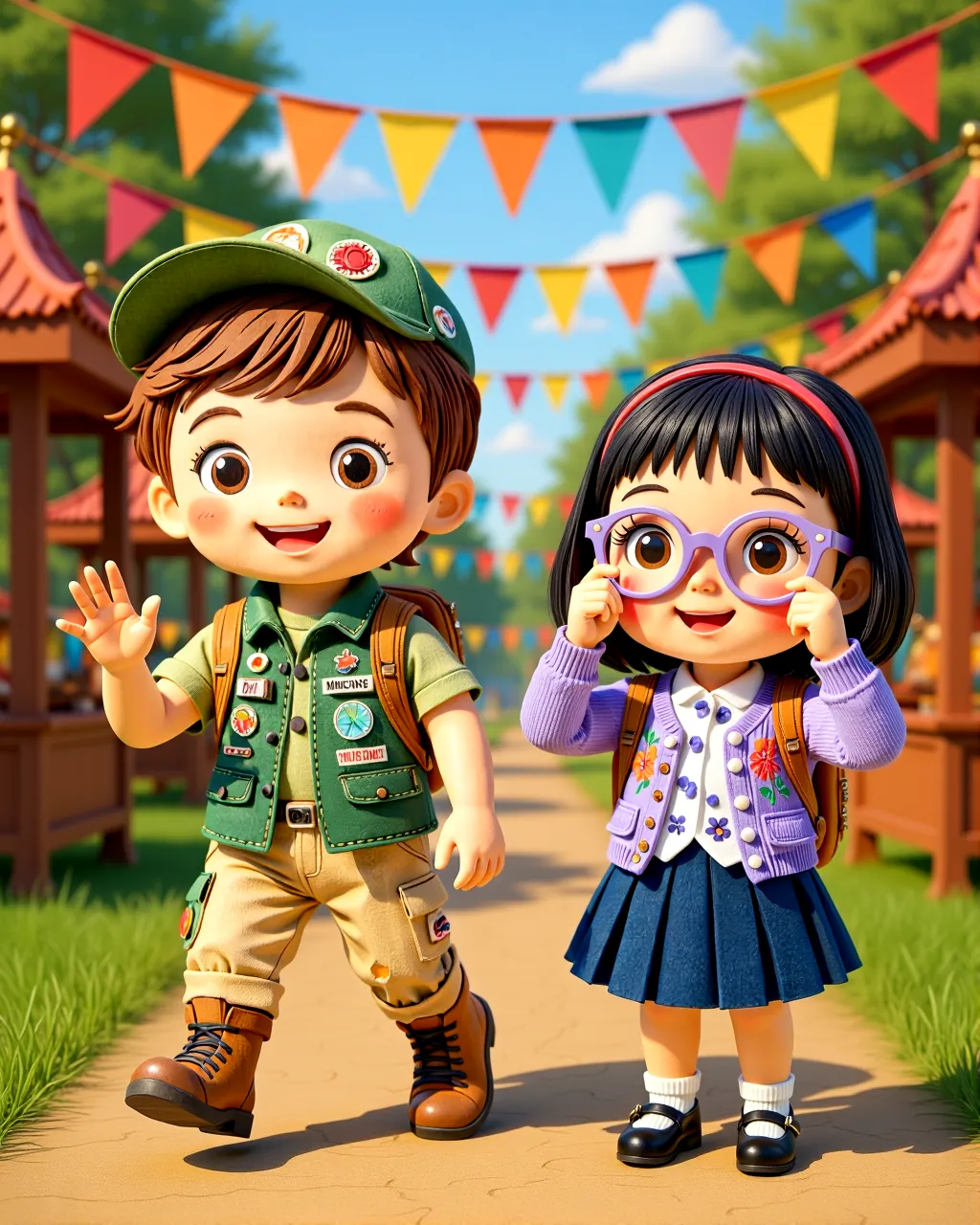 The Festival of Honest Hearts — scene 1