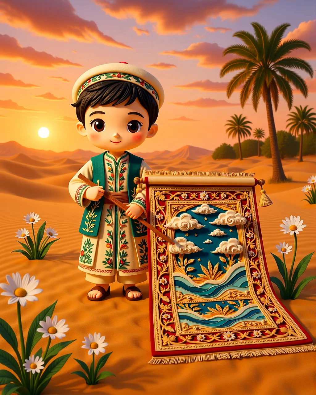 The Magic Carpet — scene 1
