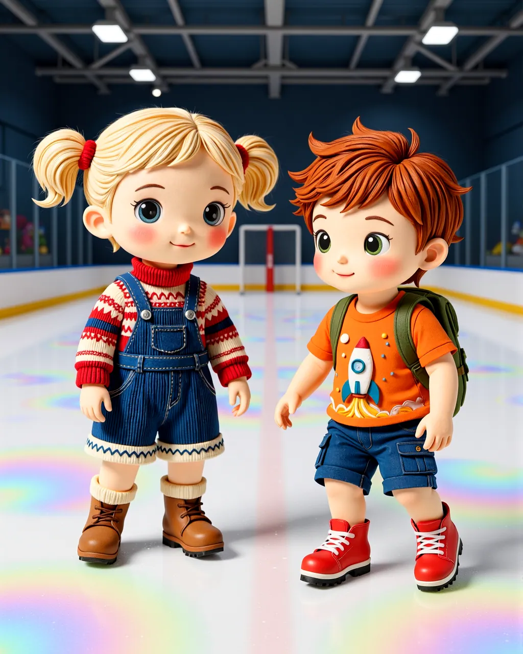 Cover of “The Harmony Rink's Dancing Lights”