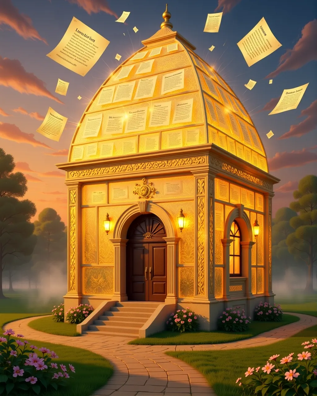 Cover of “The Library of Living Letters”
