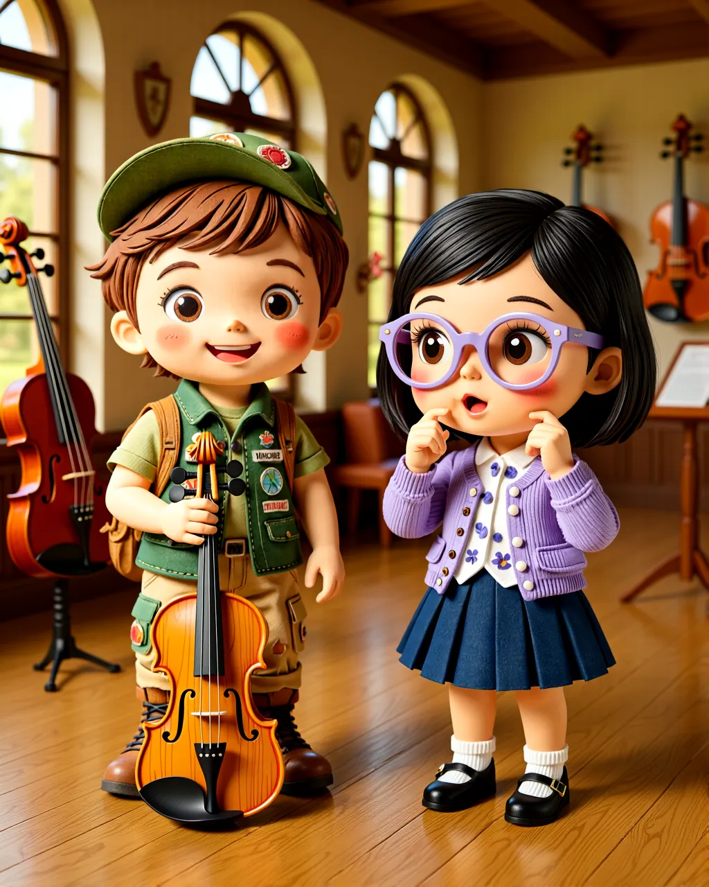 Cover of “The Singing Violins Secret”