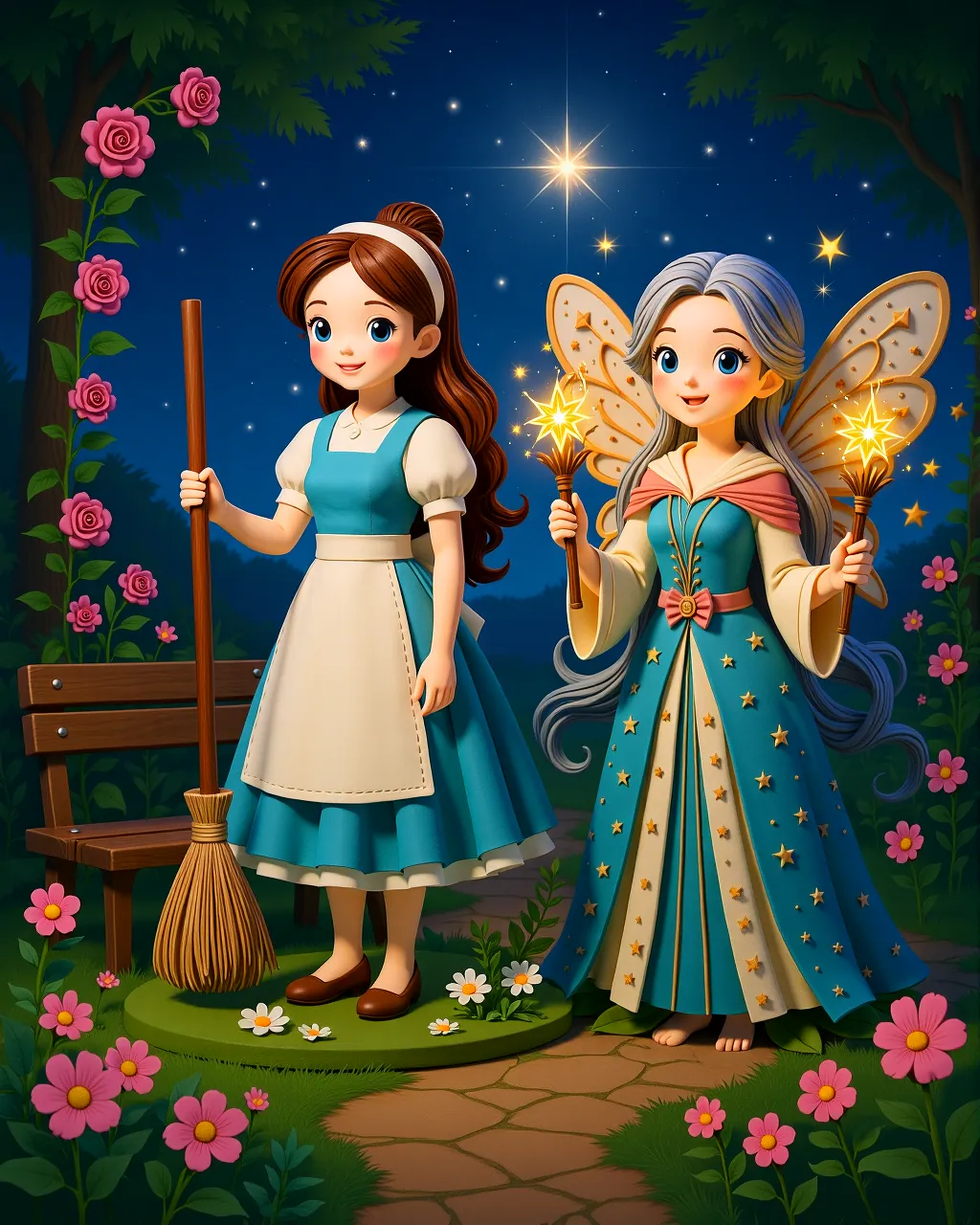 Cinderella and the Magic of Kindness — scene 1