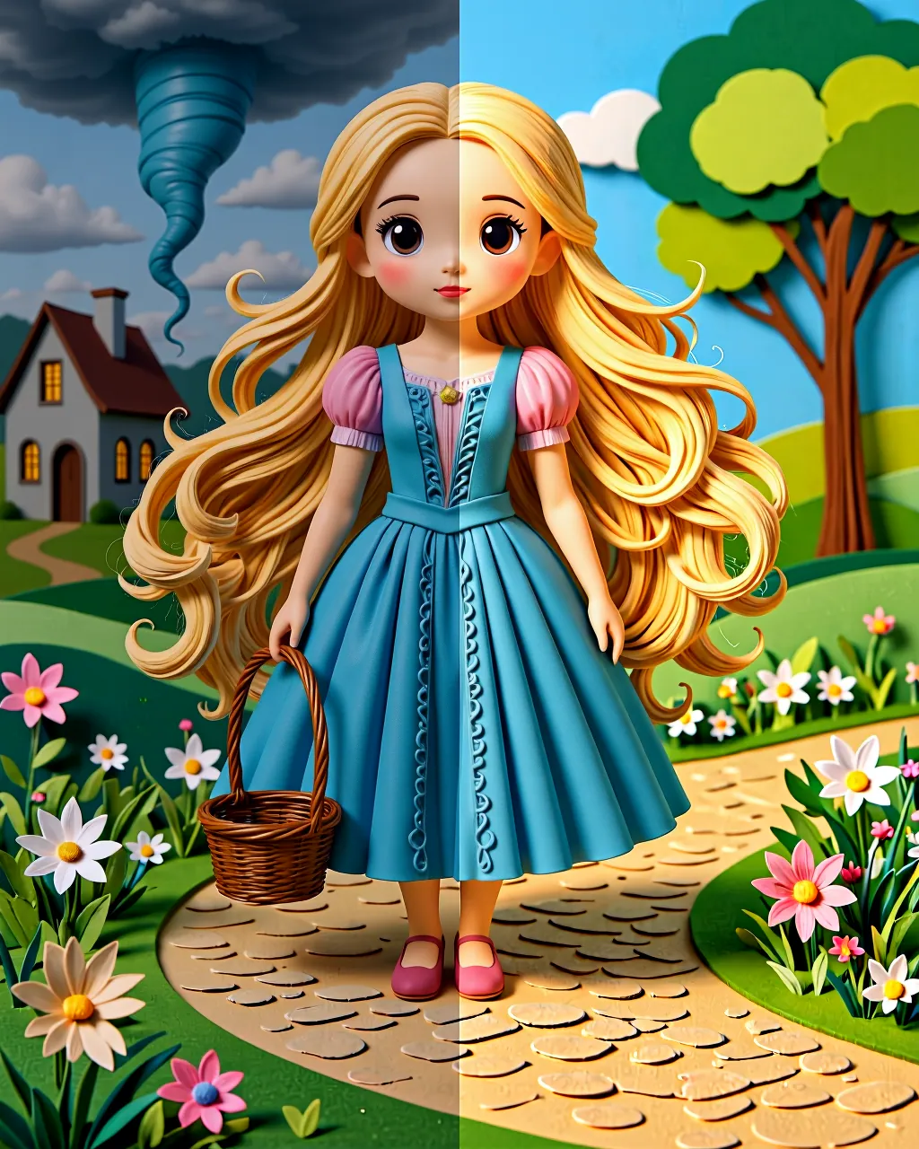 Dorothy and the Wonderful Wizard of Oz — scene 1