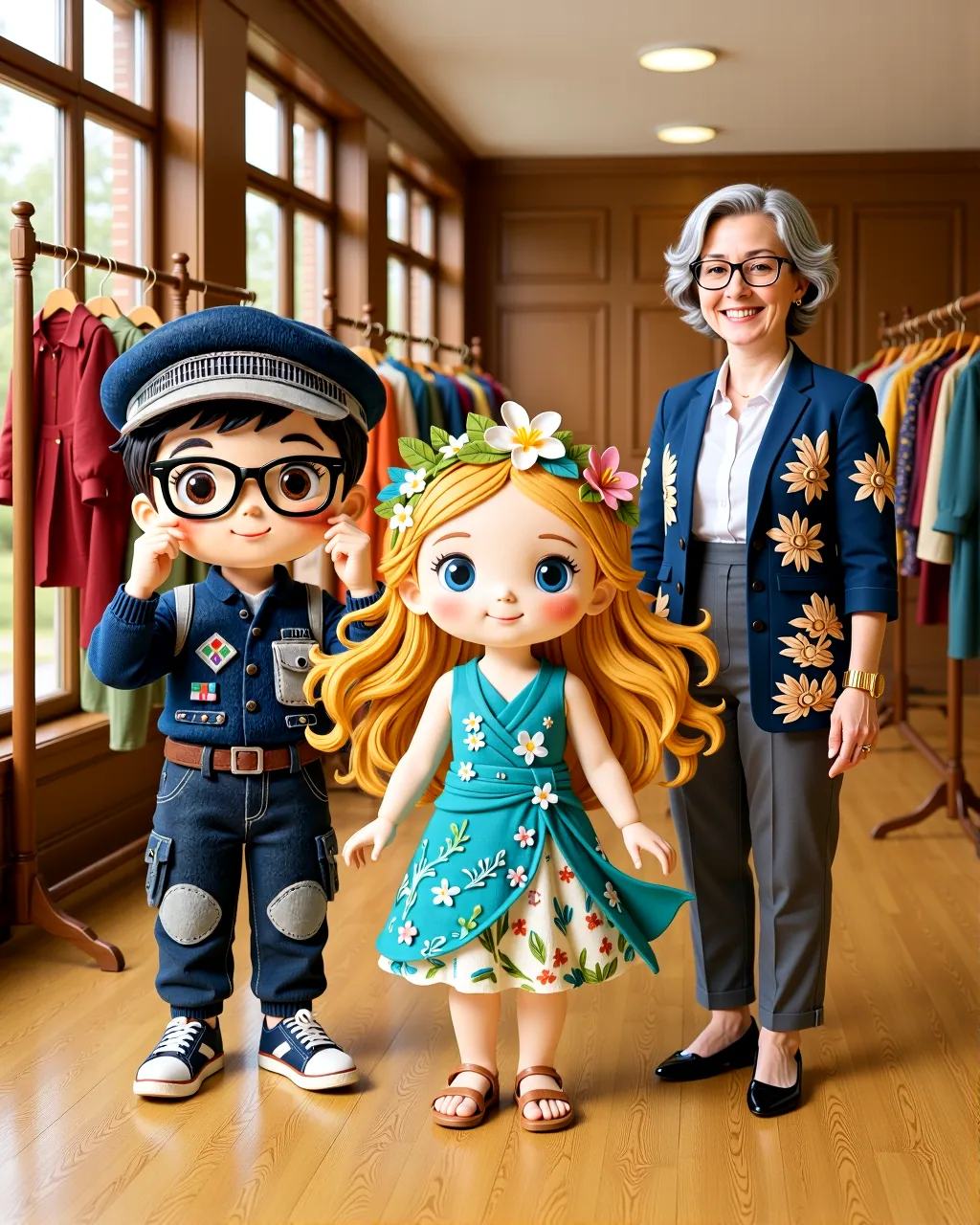 The Listening Costumes — scene 1