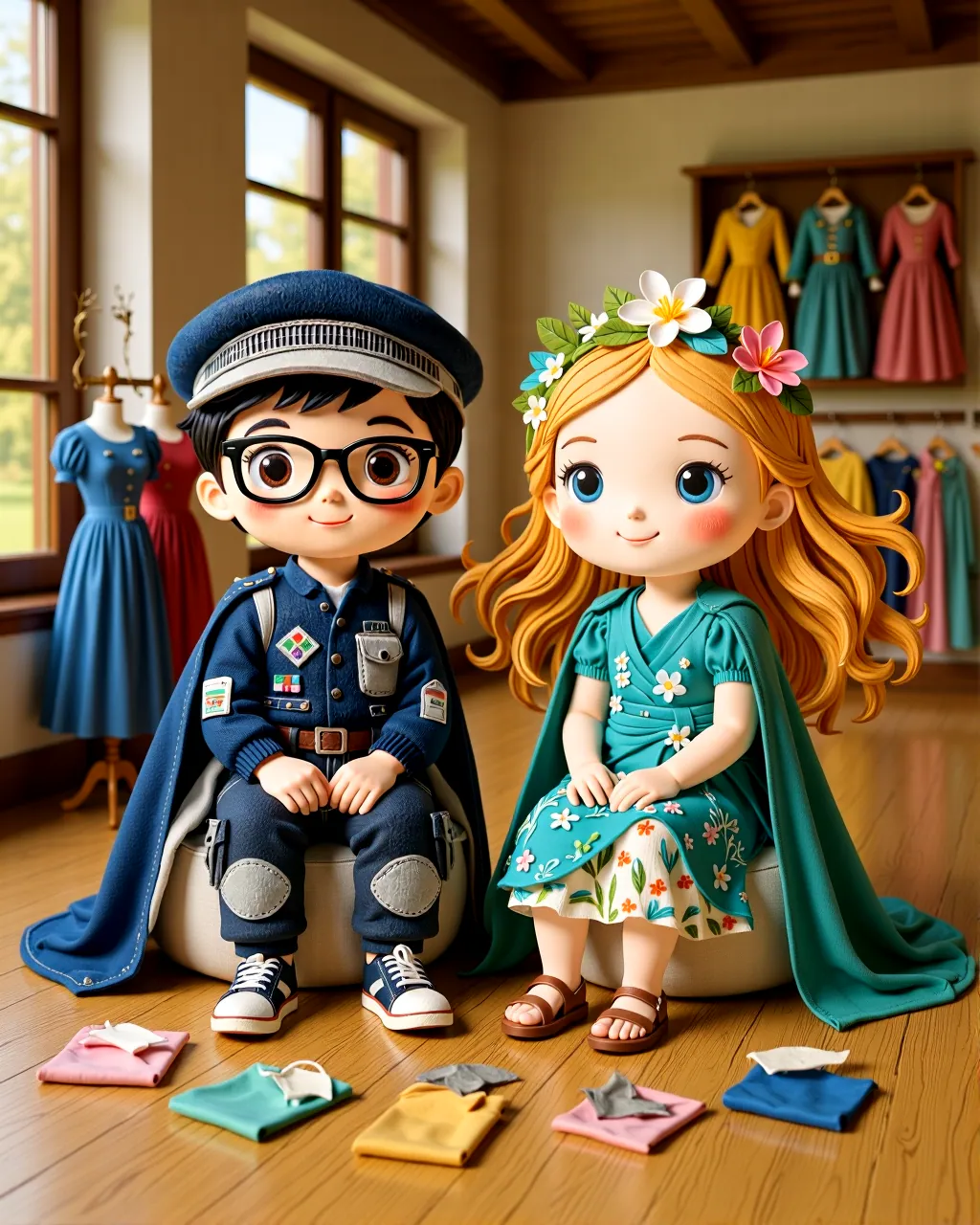 Cover of “The Listening Costumes”