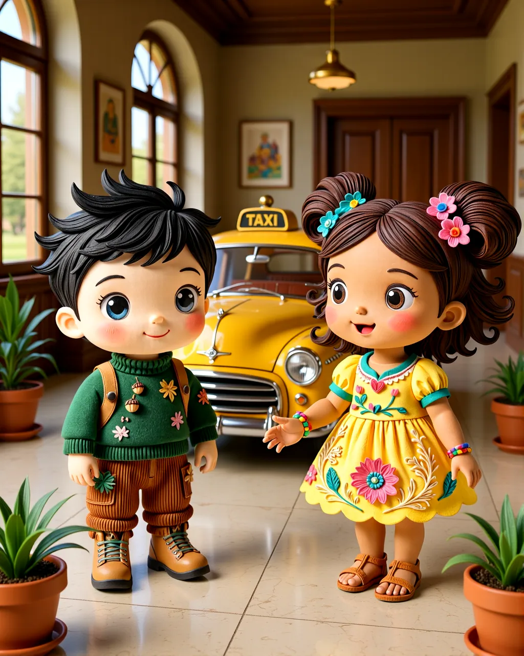 Cover of “The Gentle Taxi's Healing Ride”