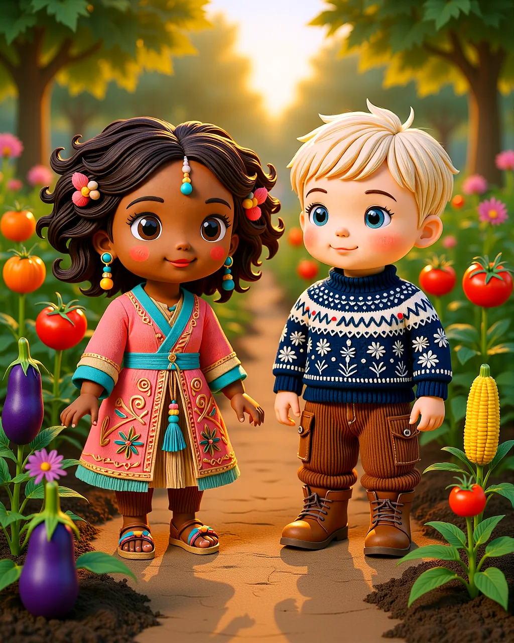 Cover of “The Garden of Singing Colors”