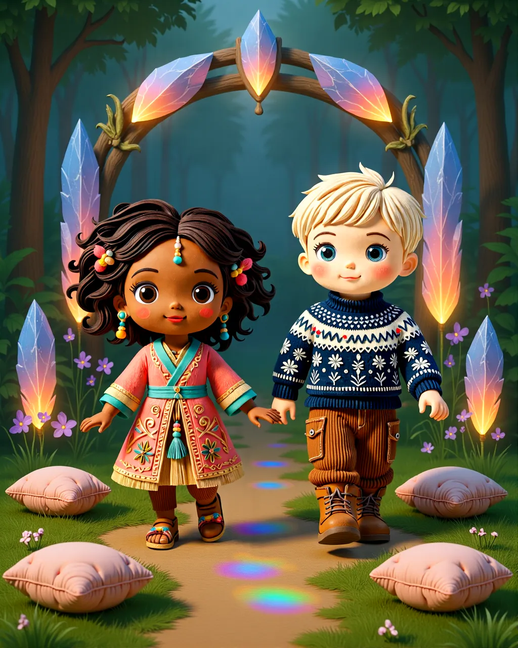 The Heart-Compass Playground — scene 1