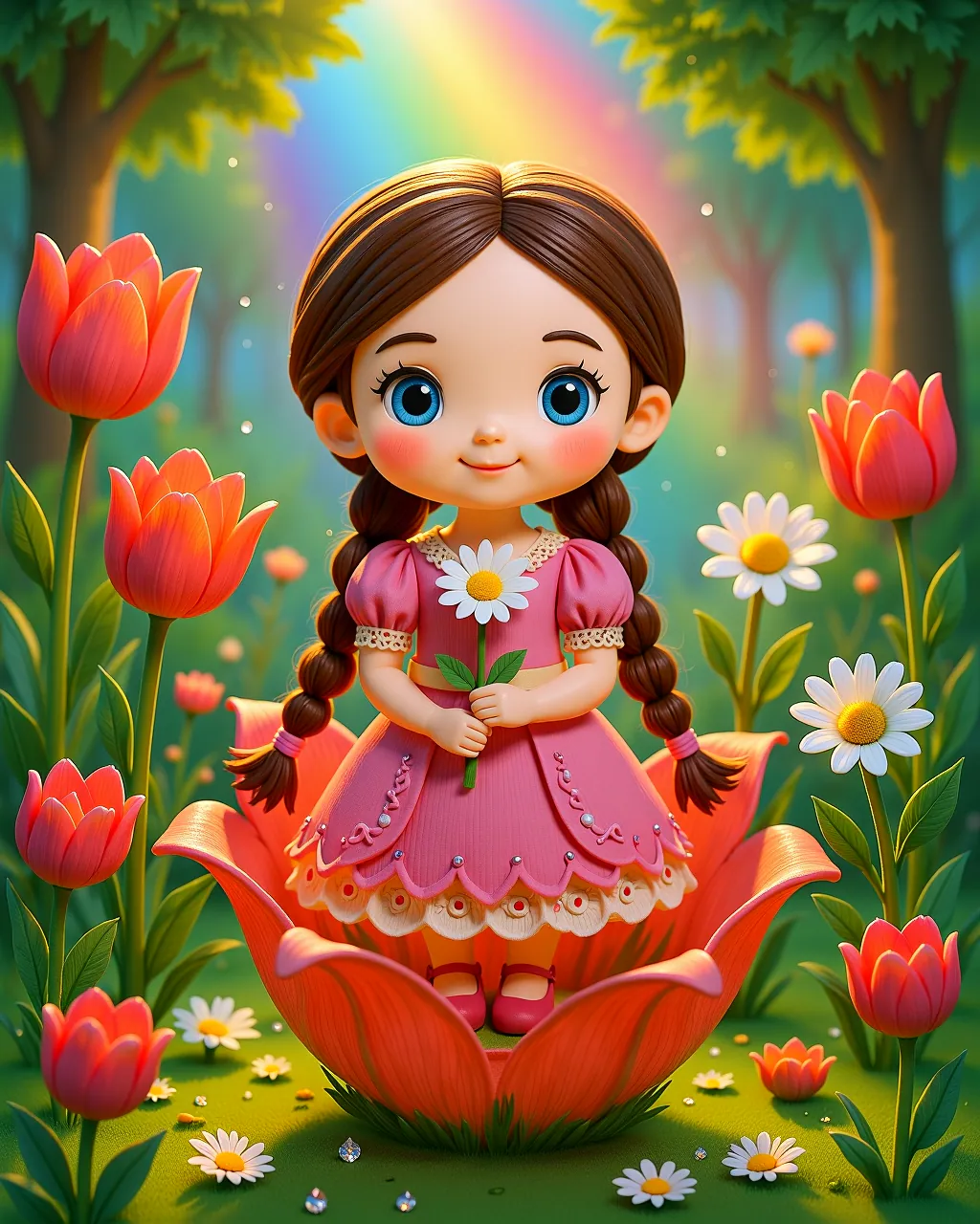 Thumbelina Story — scene 1