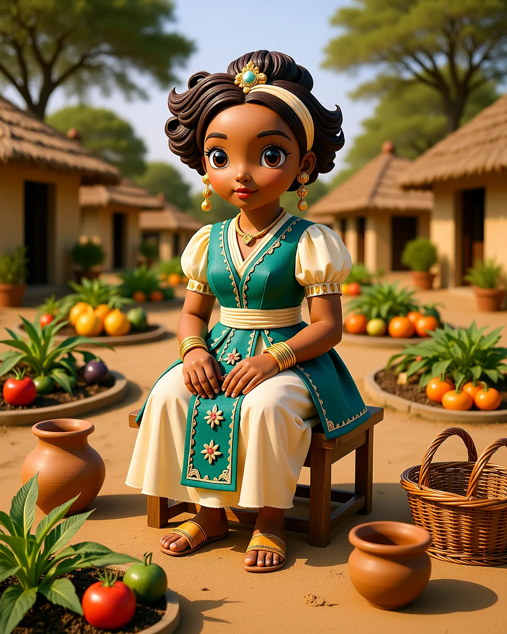 Kesi and the Lion's Share — scene 1