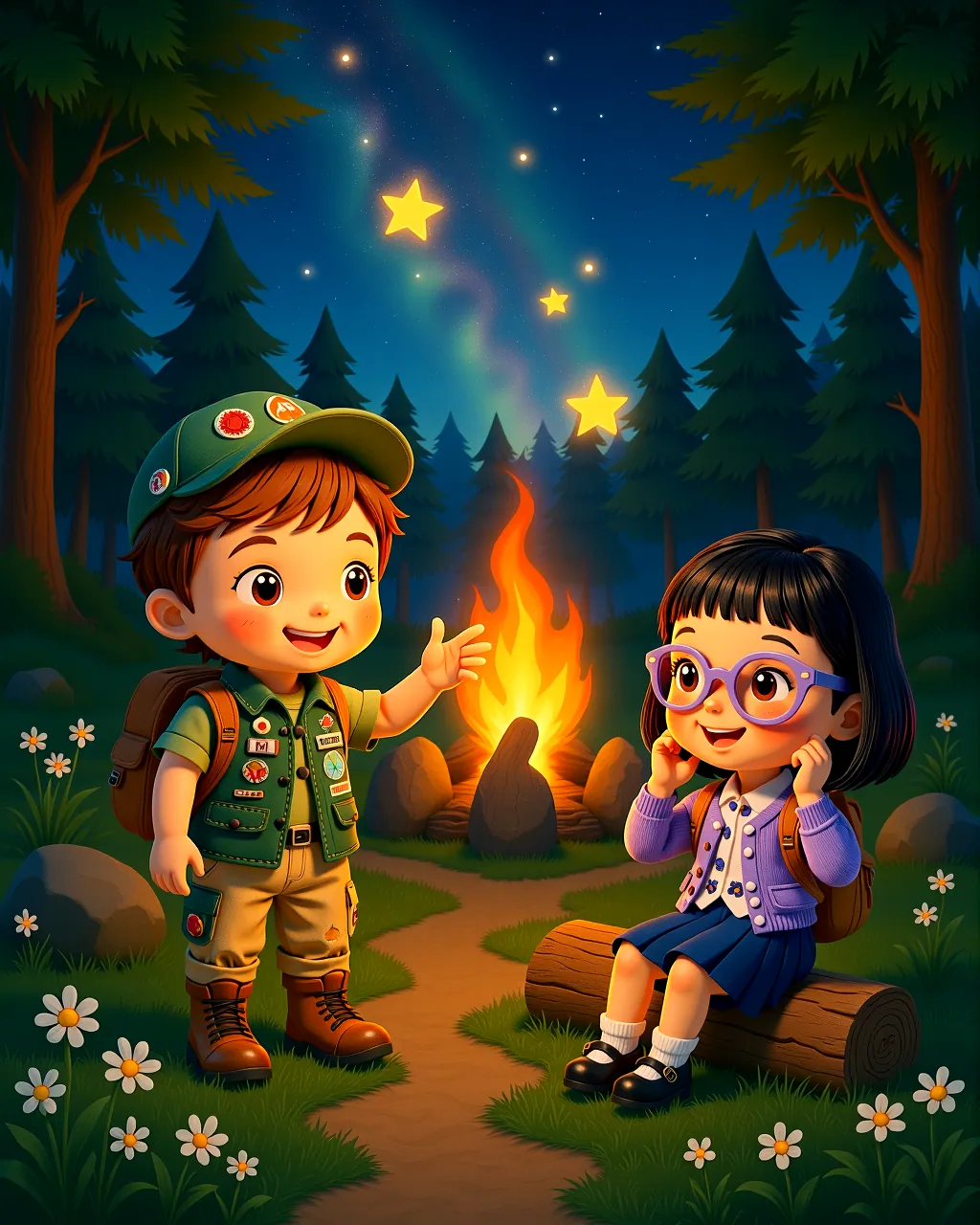 Cover of “The Dream Whisperers of Firefly Camp”