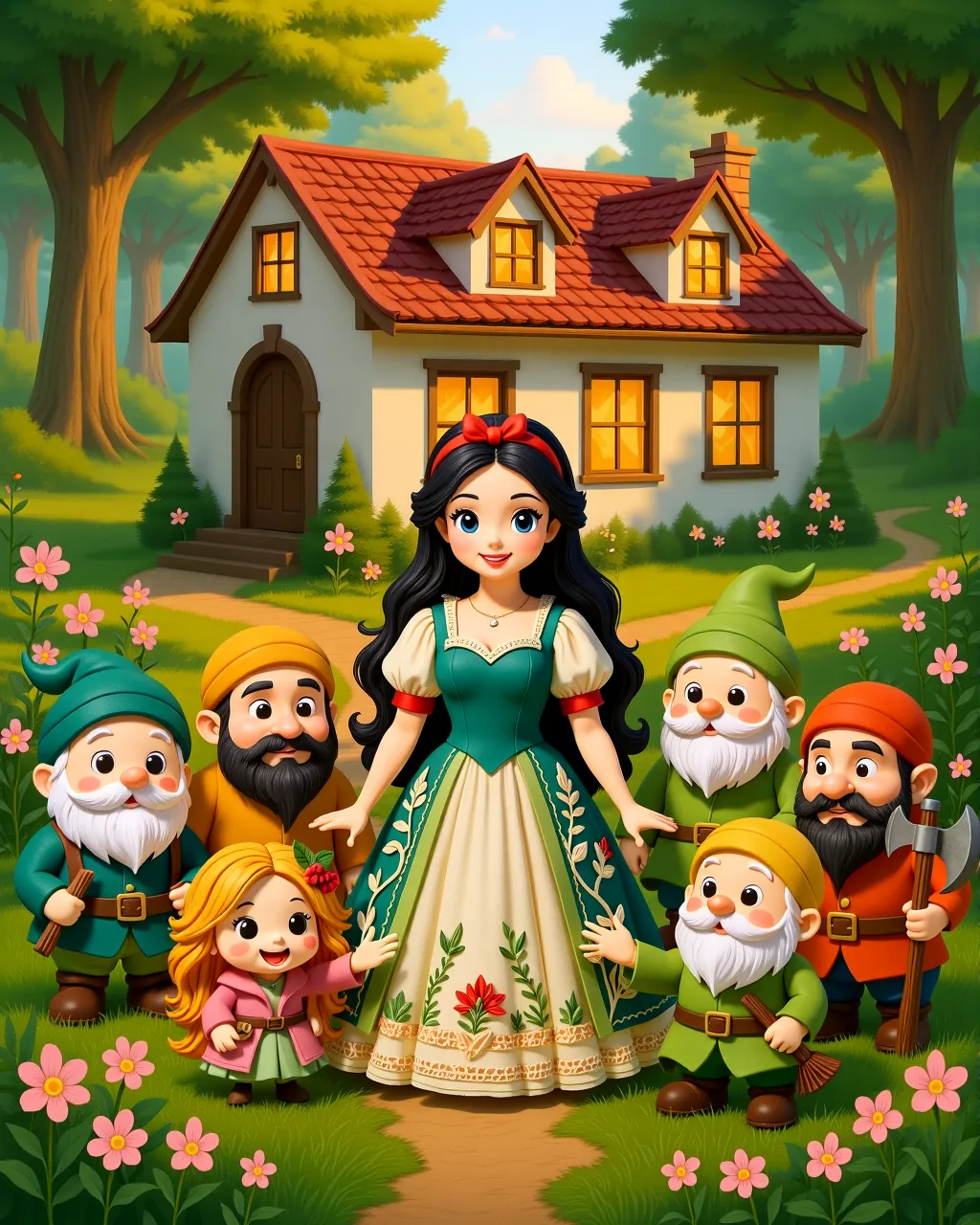 Snow White and the Seven Dwarfs — scene 1