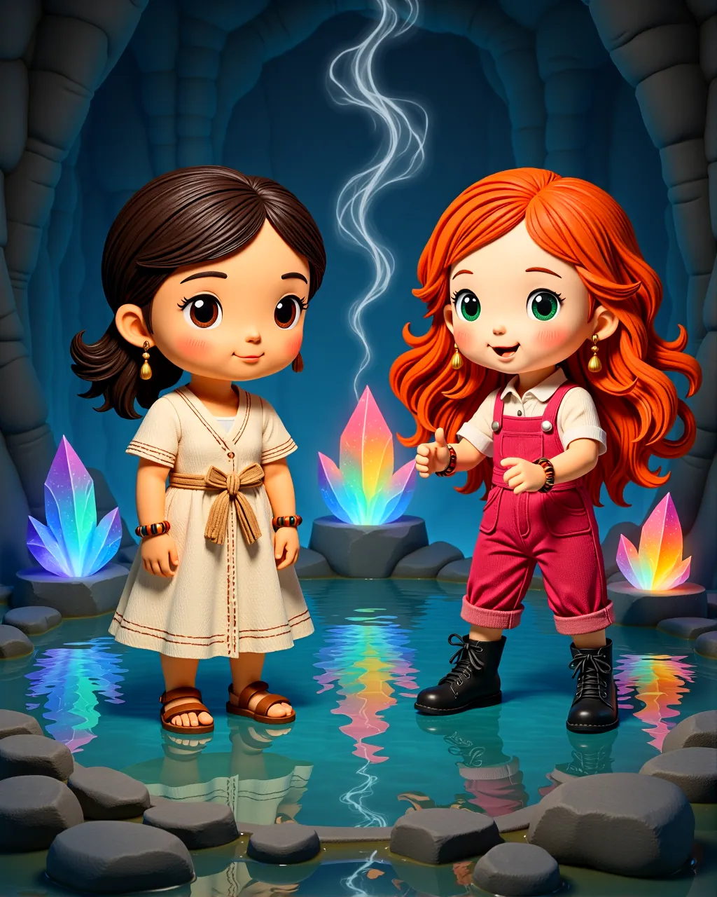 Cover of “The Imagination Geyser's Crystal Heart”