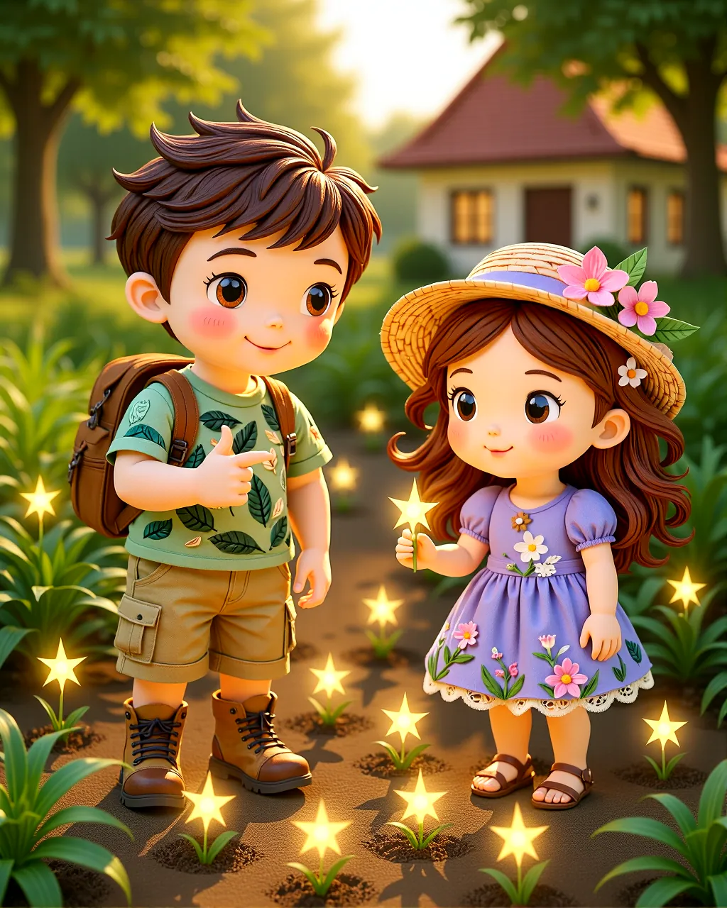 The Garden of Growing Thoughts — scene 1