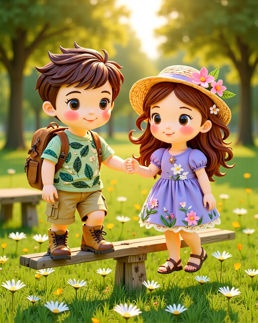 Cover of “The Seesaw That Remembers Friendship”