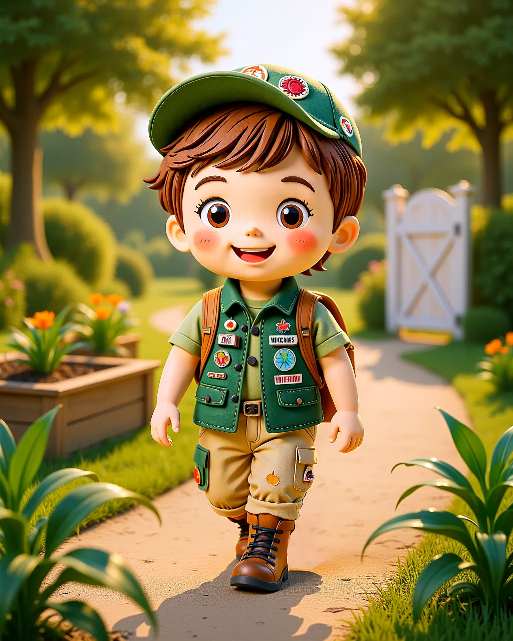 The Garden of Imperfect Friends — scene 1