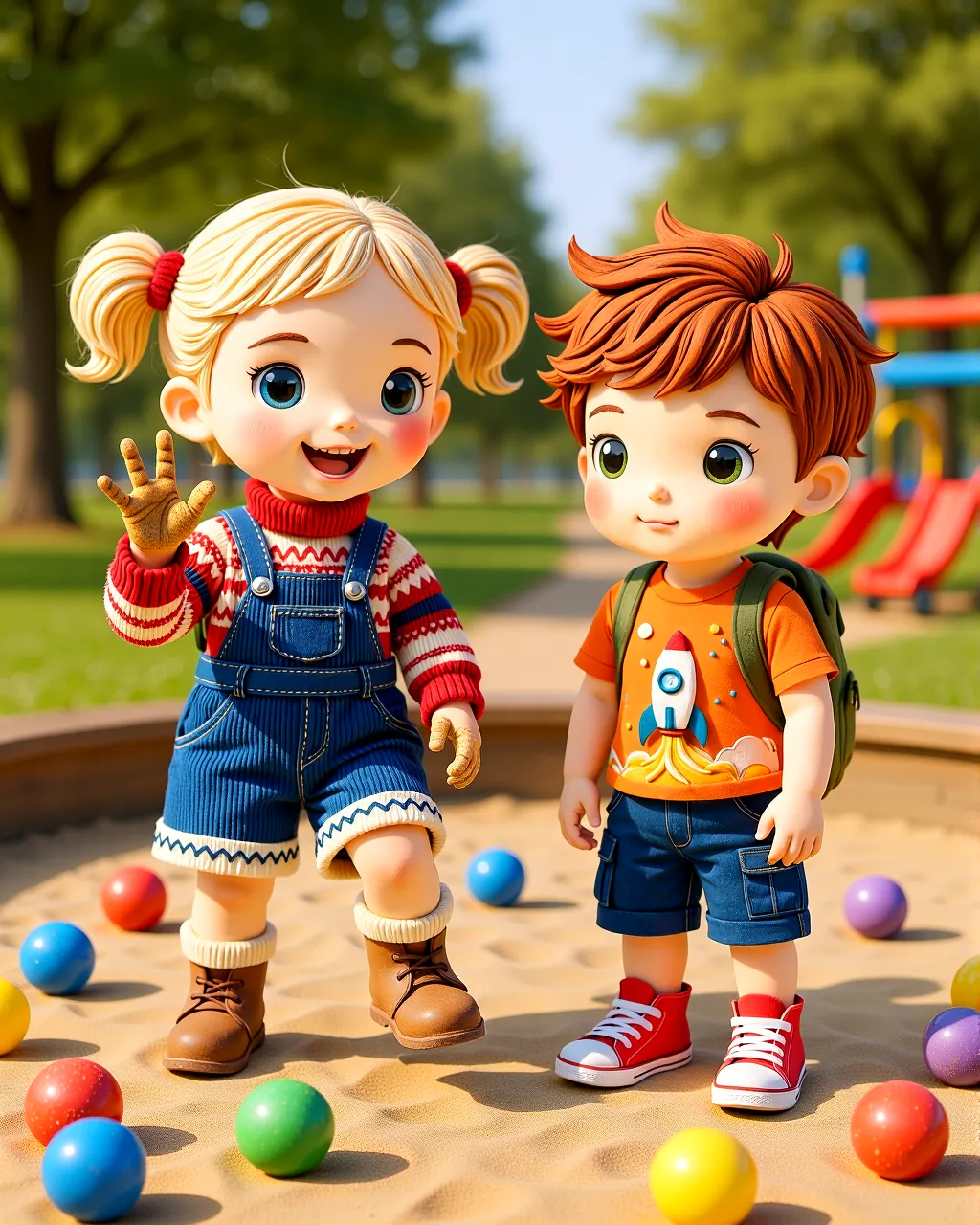 The Garden That Giggles Back — scene 1