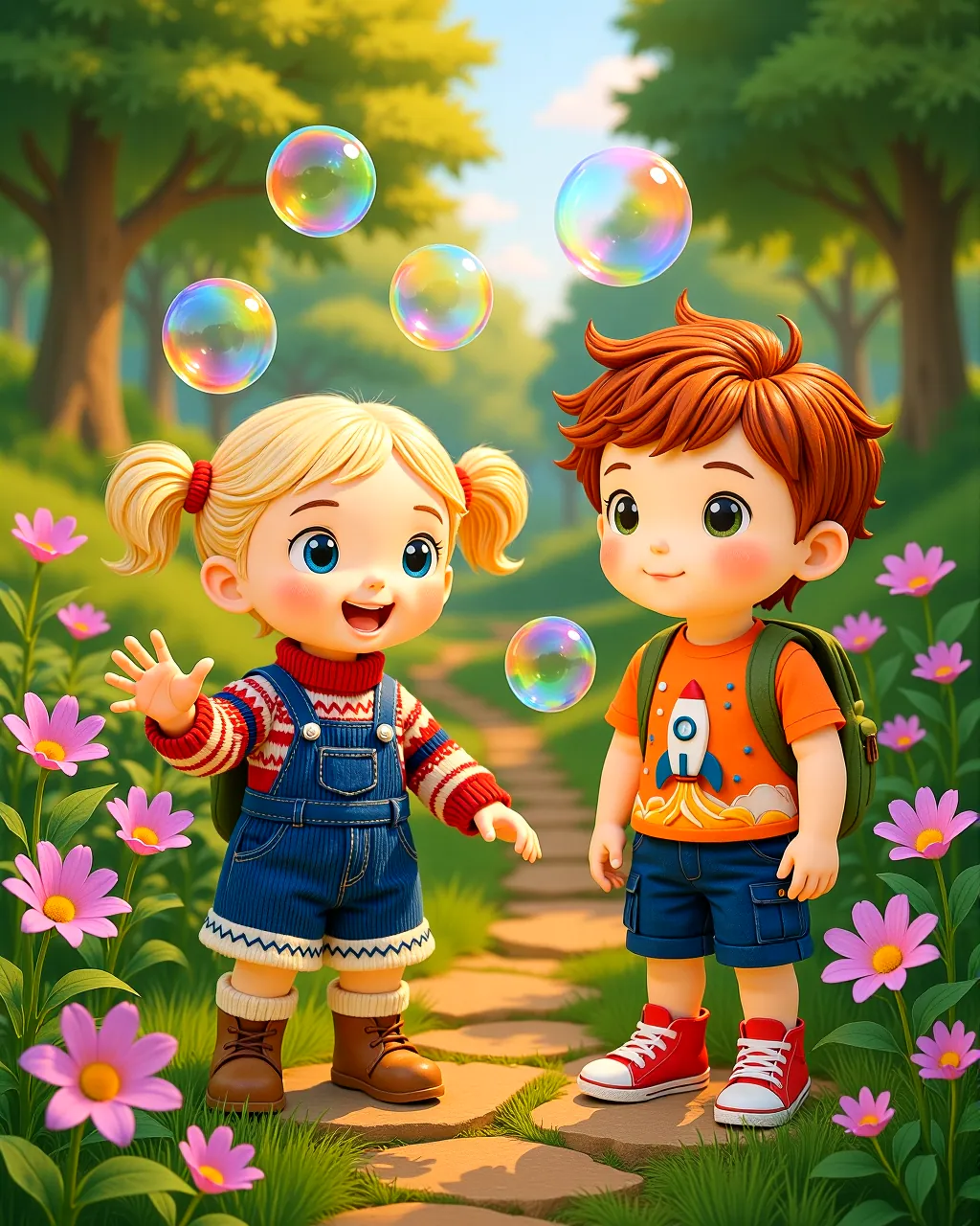 Cover of “The Garden That Giggles Back”