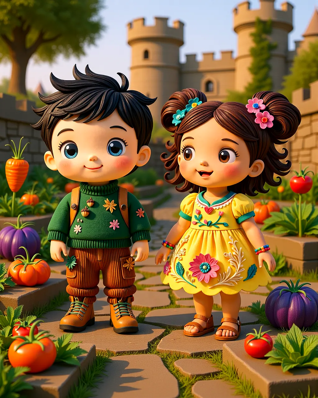 Cover of “The Castle's Rainbow Garden”
