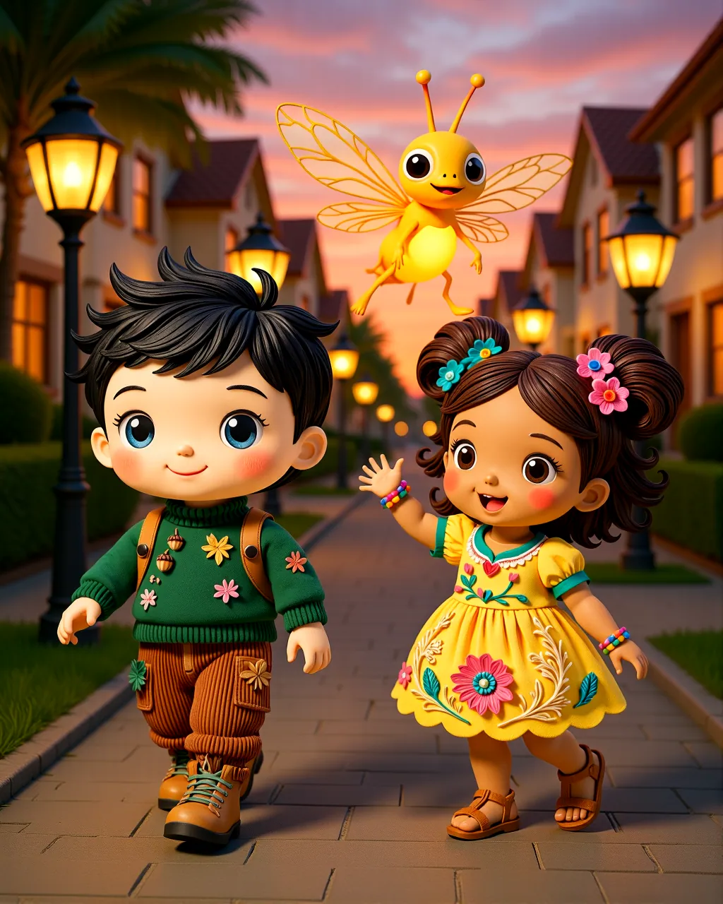 Milo and Nana Light Up the Night — scene 1
