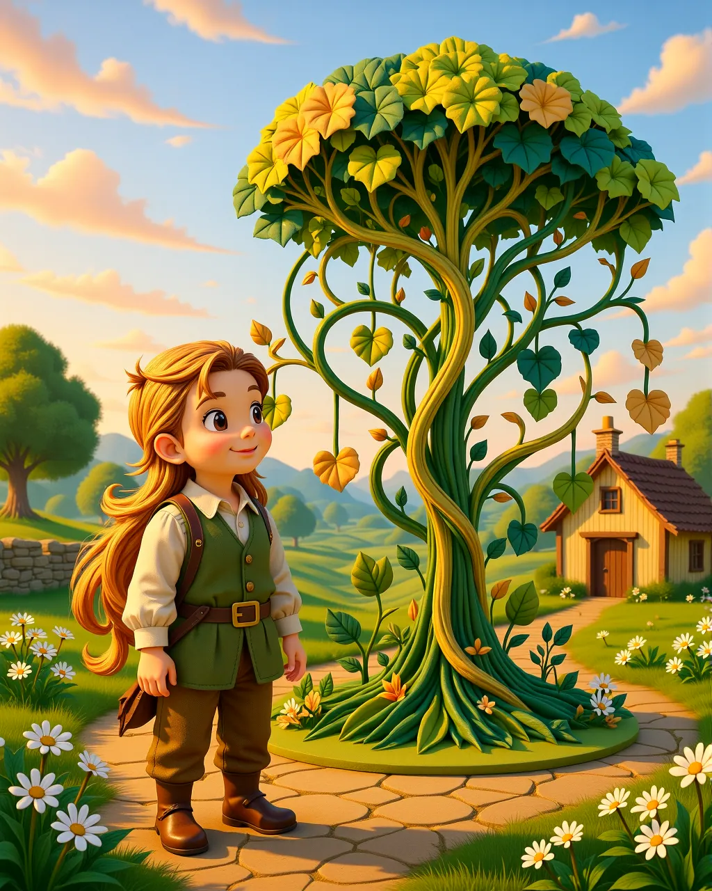 Jack and the Beanstalk — scene 1