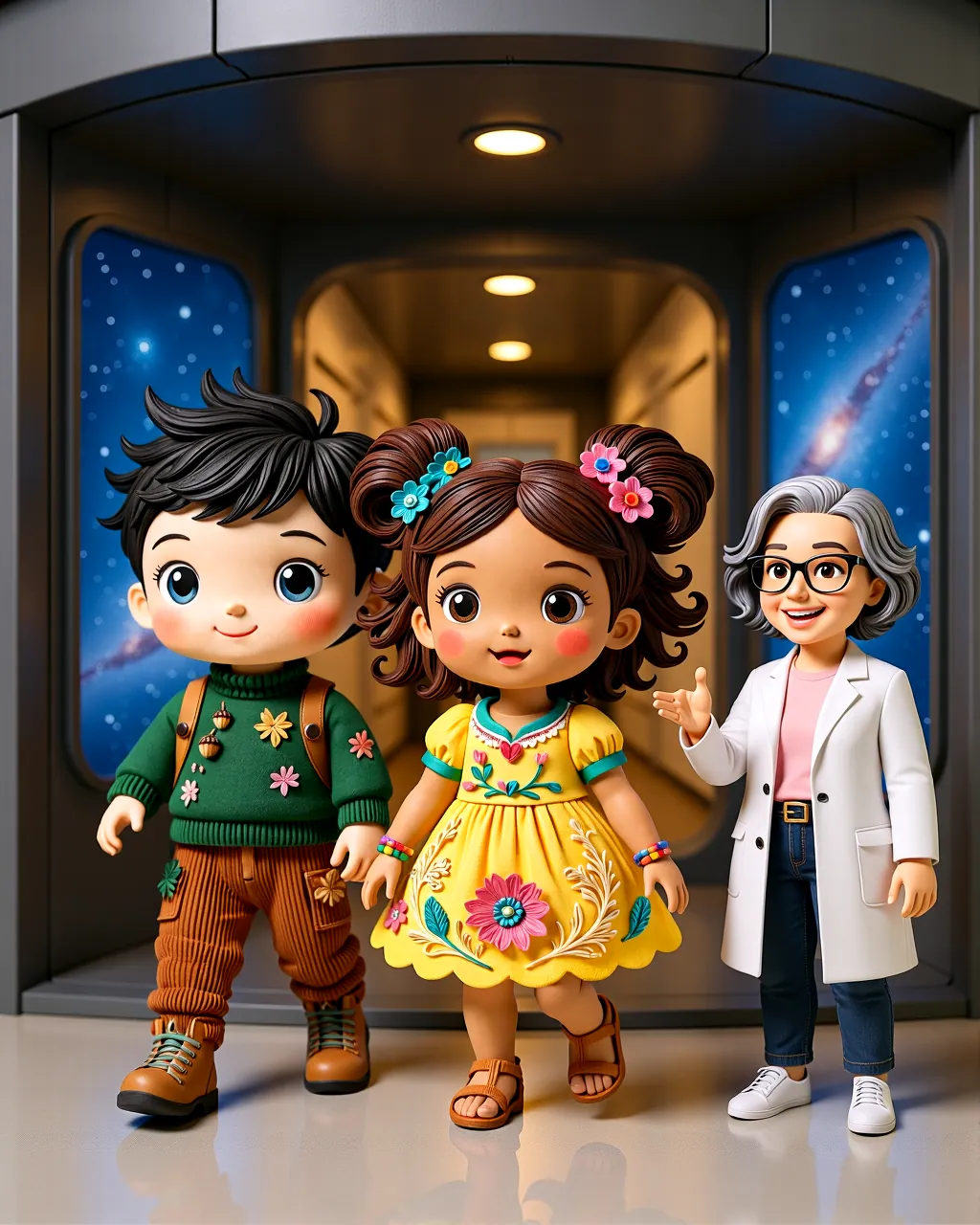 The Gentle Lights of Discovery Station — scene 1