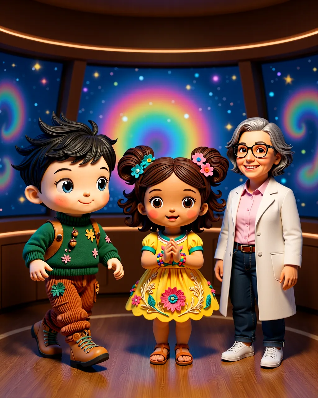 Cover of “The Gentle Lights of Discovery Station”