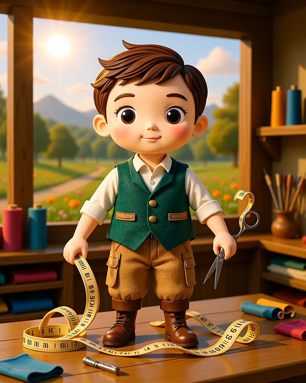 The Brave Little Tailor — scene 1
