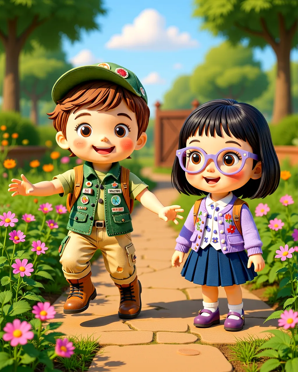 The Garden That Remembers Hearts — scene 1