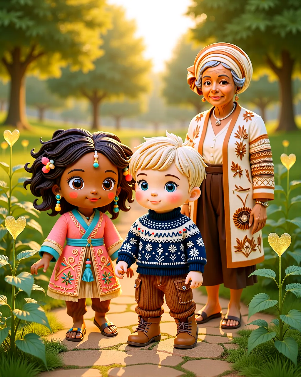 The Garden Where Hearts Grow Strong — scene 1