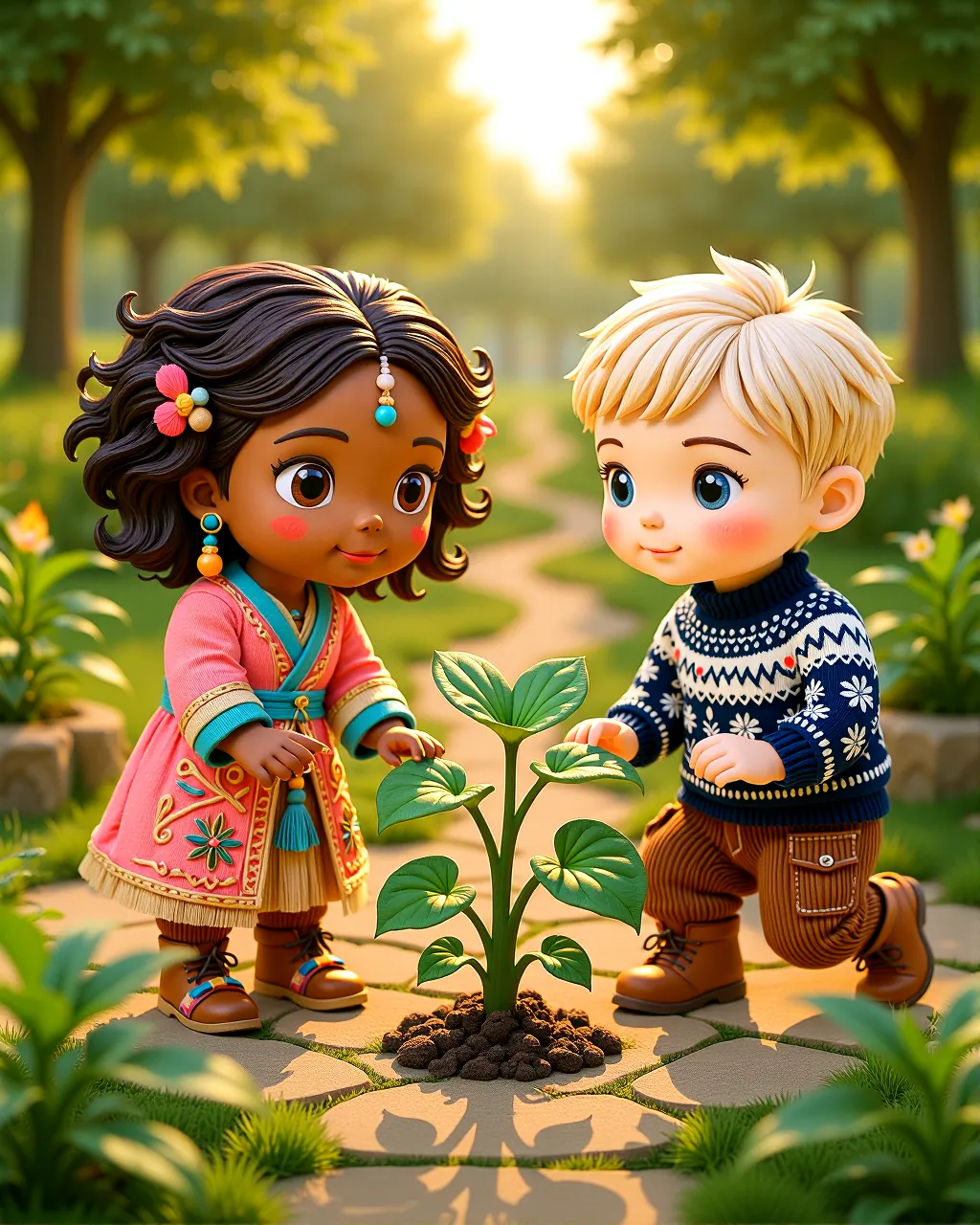 Cover of “The Garden Where Hearts Grow Strong”