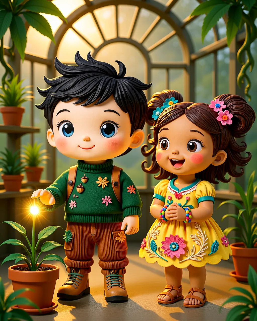 Cover of “The Greenhouse Where Plants Whisper Thank You”