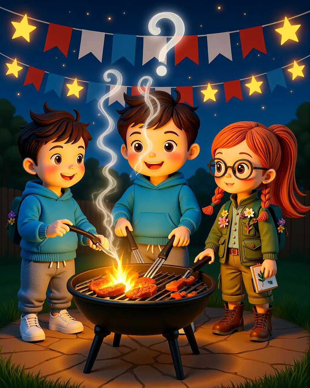 Cover of “The Barbecue of Wondering Smoke”