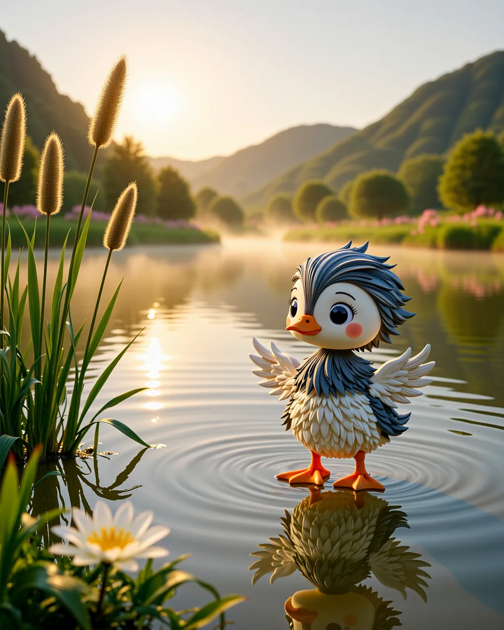The Little Duckling Journey — scene 1