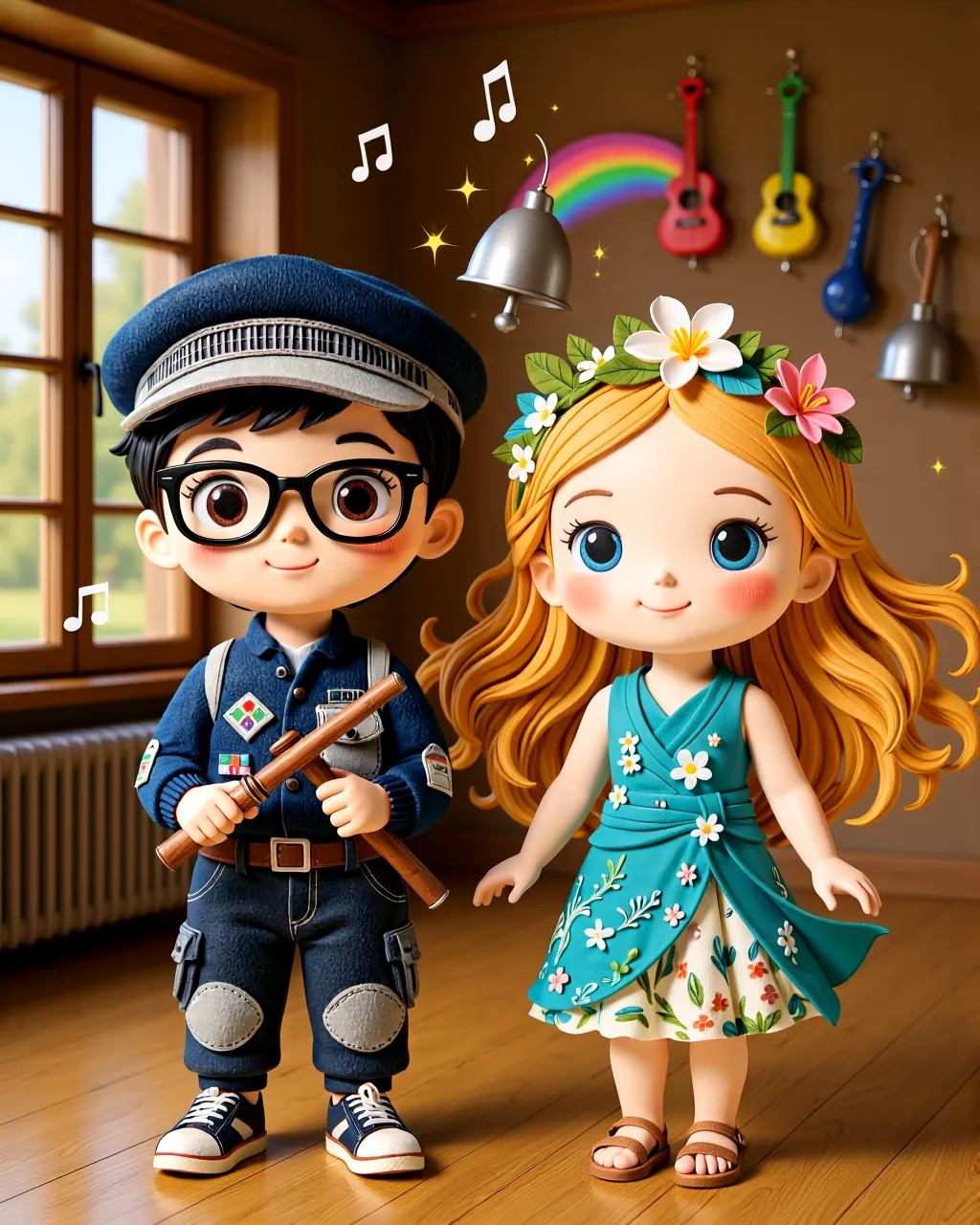 Cover of “The Rainbow Symphony of Sharing”