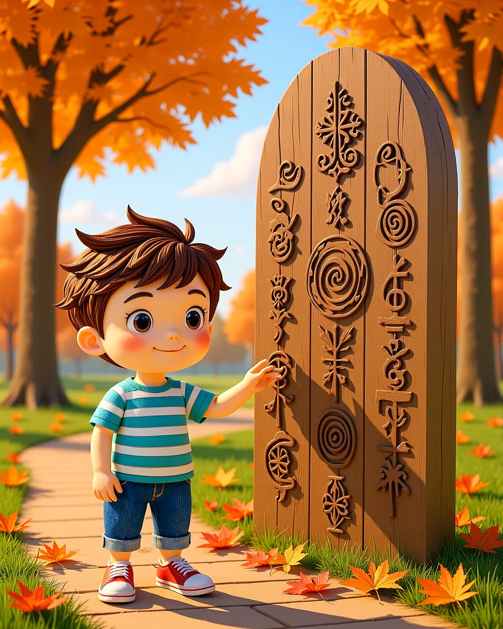 The Circle Garden of Many Cultures — scene 1