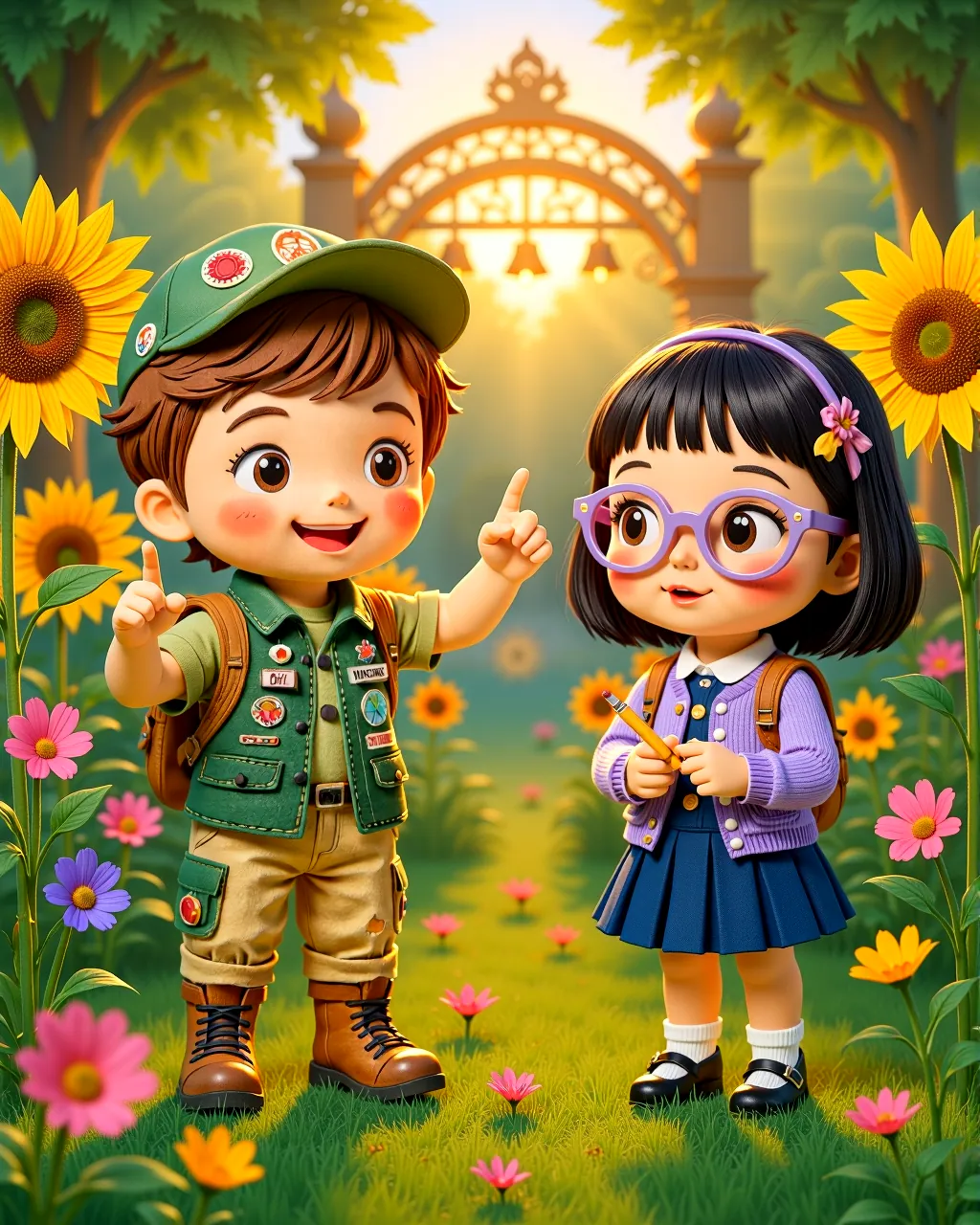 Cover of “The Garden of Giggling Feelings”