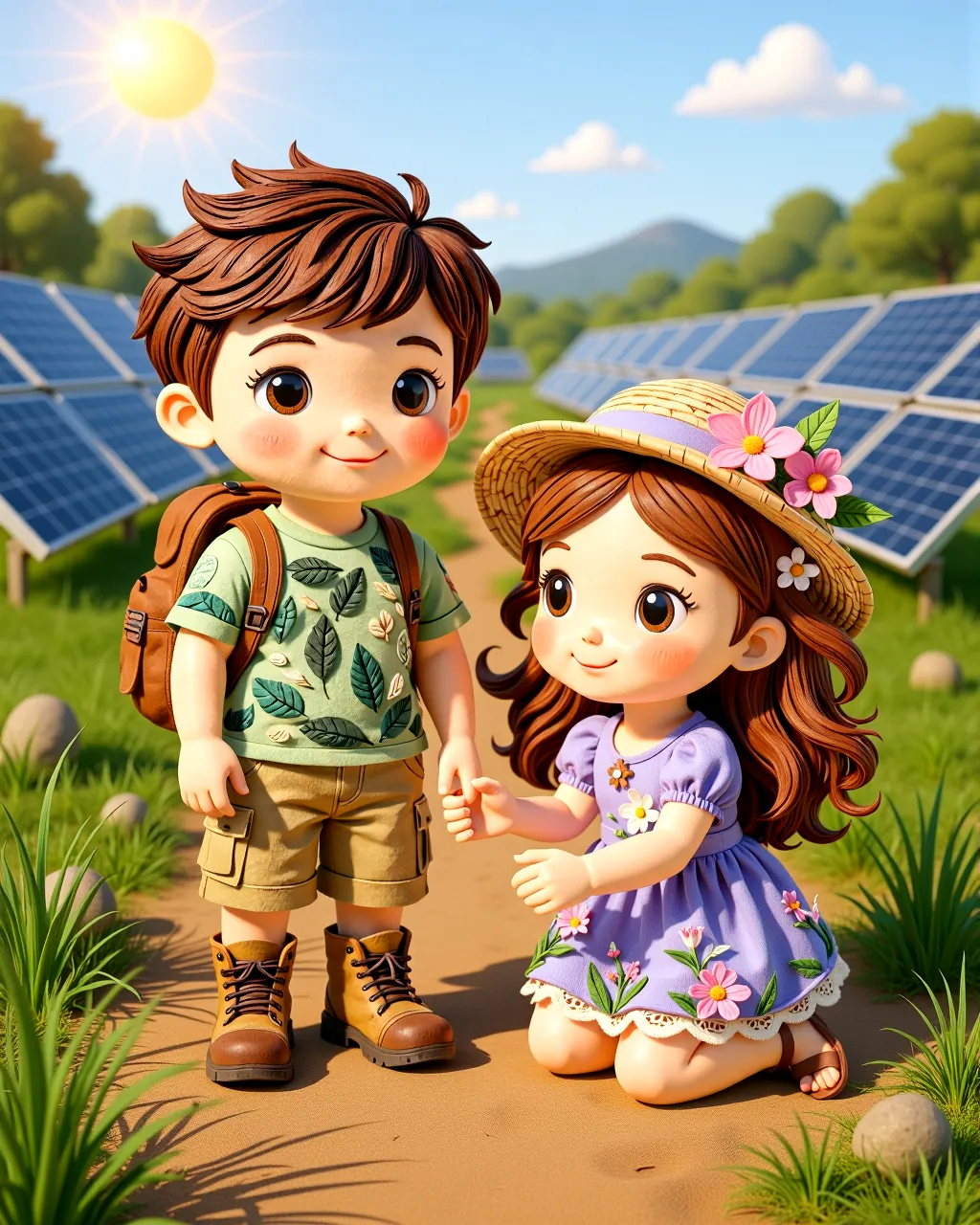 The Sunshine Helpers — scene 1