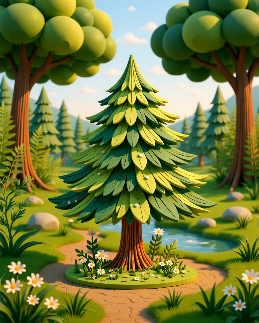 The Fir Tree — scene 1
