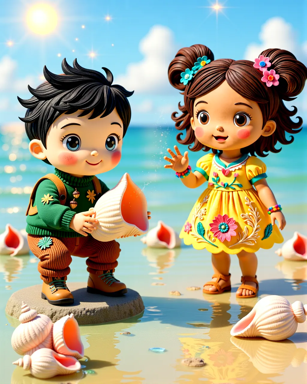 Cover of “The Giggling Conch Shell Network”
