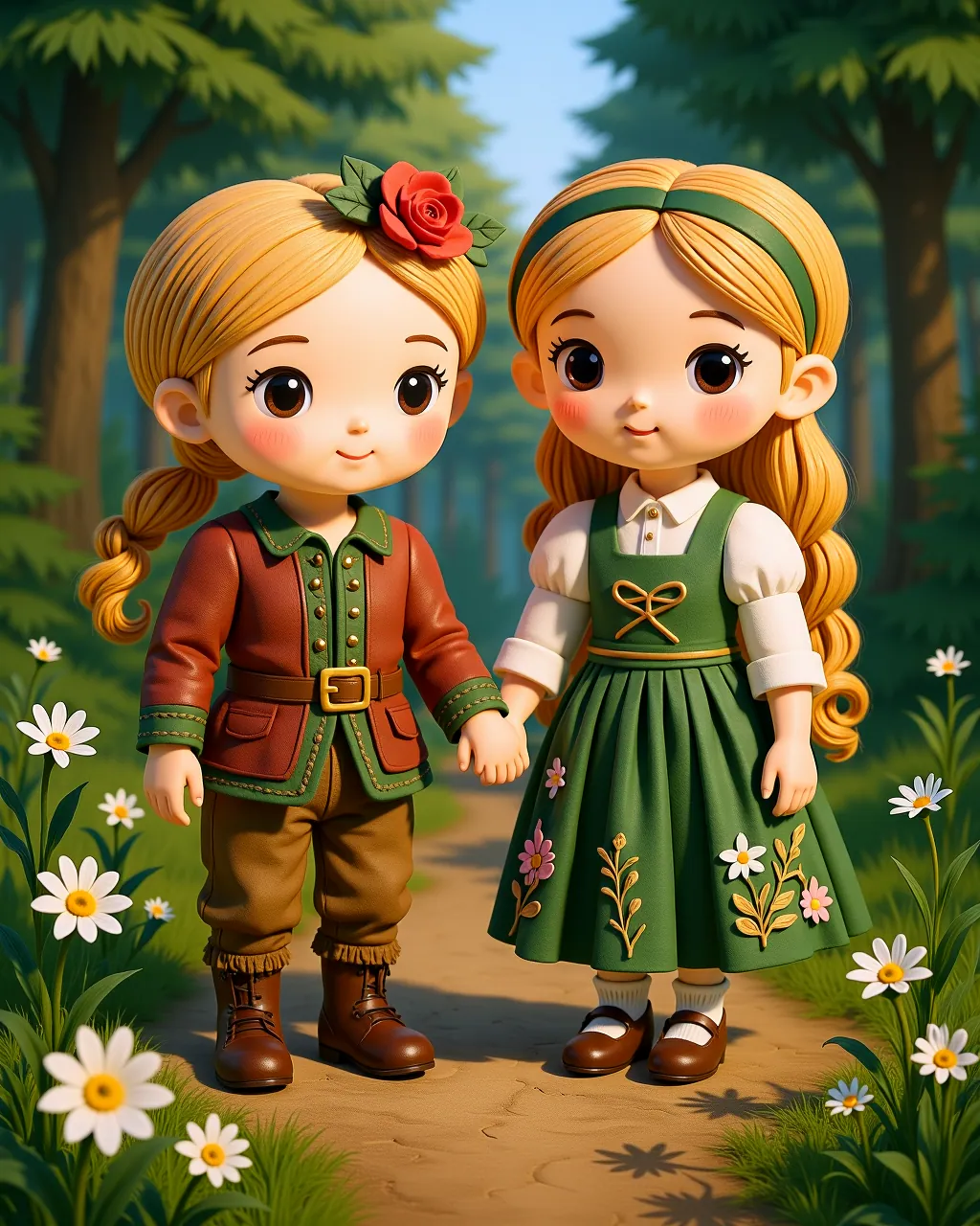 Hansel and Gretel: The Clever Siblings — scene 1