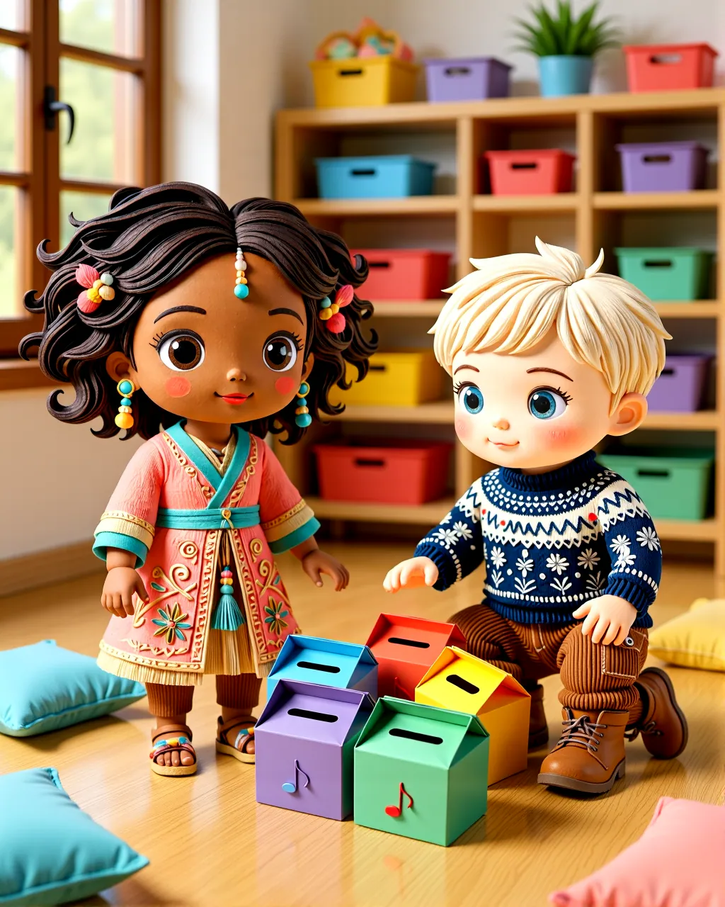 Cover of “The Singing Donation Boxes”
