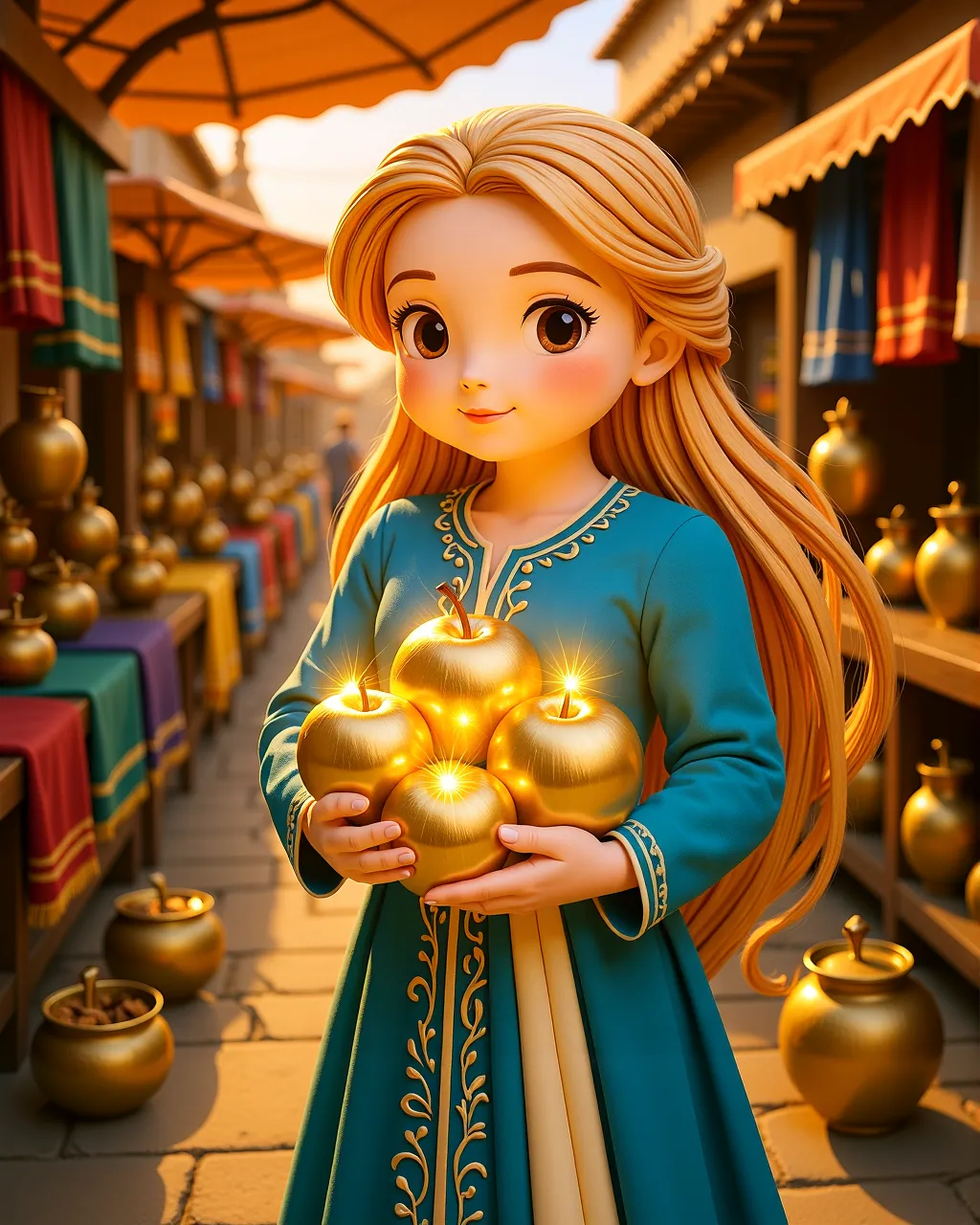 The Three Golden Apples — scene 1
